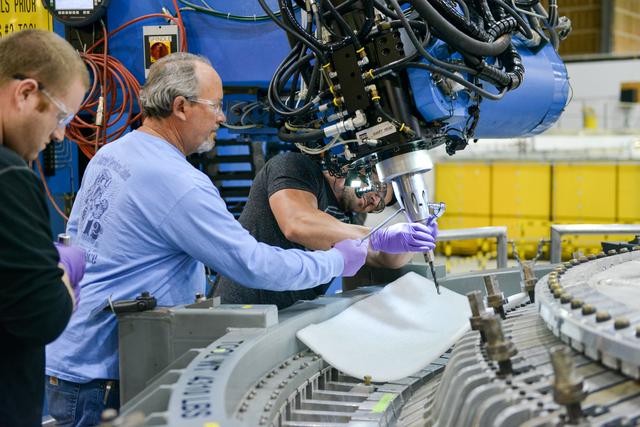 NASA image: Orion EM2 Weld